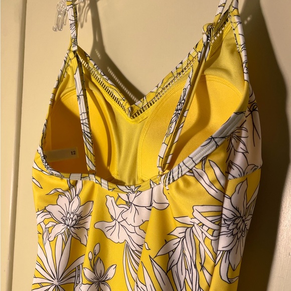 Target | One Piece Bathers | Yellow Tropical | Size 12 | NWT - Picture 11 of 15